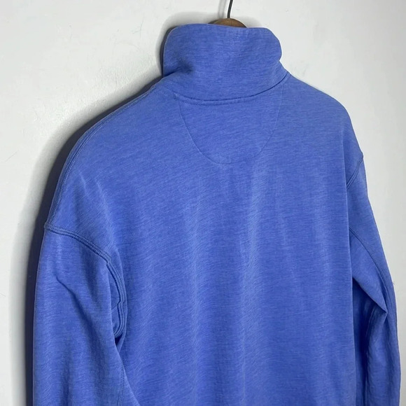 OUTDOOR VOICES 1/4 Zip Popover Funnel Neck Thumbhole Therma Long Sleeve Top - Picture 6 of 9